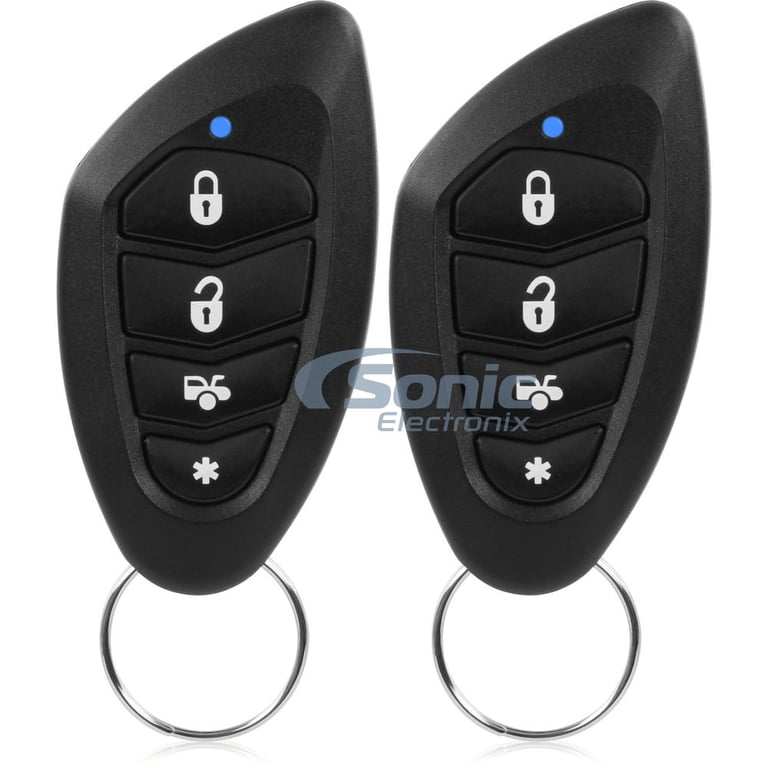 Encore E6 1-Way Remote Start Keyless Entry Car Alarm and 4-Door Power Lock Kit Image 9