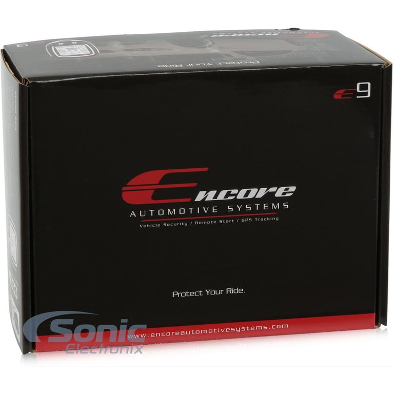 Encore E9 2-Way Remote Start Keyless Entry Car Alarm and 4-Door Power Lock Kit Image 14