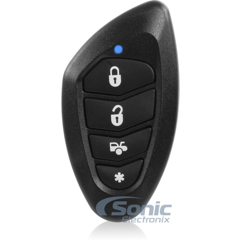 Encore E3 1-way Car Alarm and 4-Door Power Lock Kit Image 3