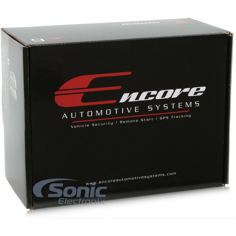 Encore E6 1-Way Remote Start Keyless Entry Car Alarm and 4-Door Power Lock Kit Image 20