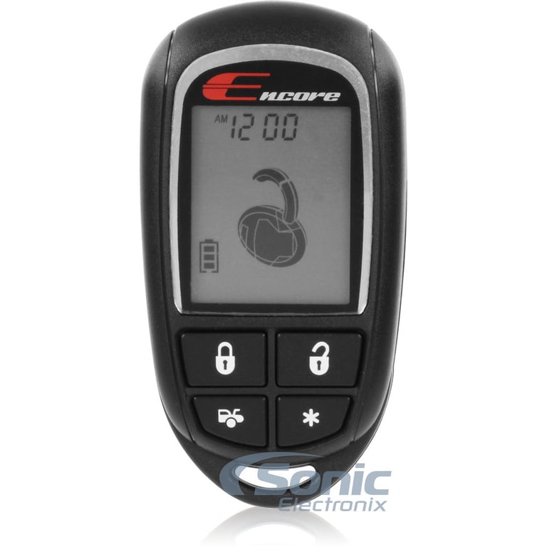 Encore E7 2-way Remote Start Keyless Entry Car Alarm and 4-Door Power Lock Kit Image 9
