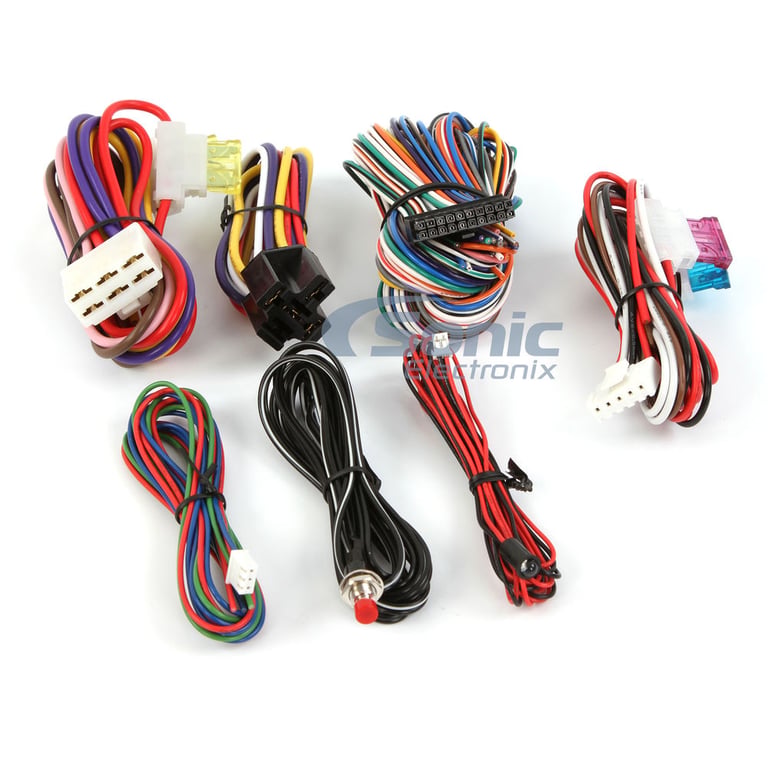 Encore E7 2-way Remote Start Keyless Entry Car Alarm and 4-Door Power Lock Kit Image 18