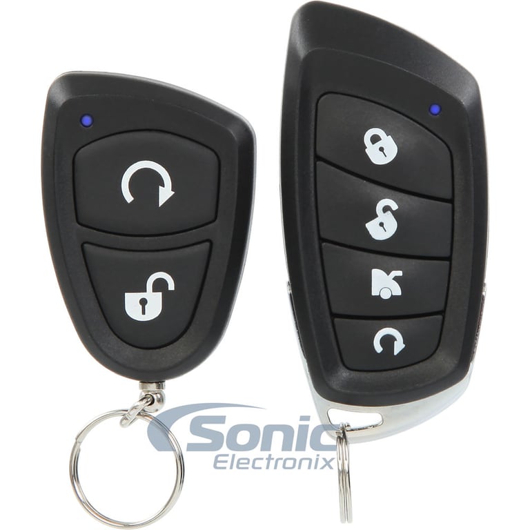 Encore E1 Keyless Entry Remote Car Starter and 4-Door Power Lock Kit Image 8