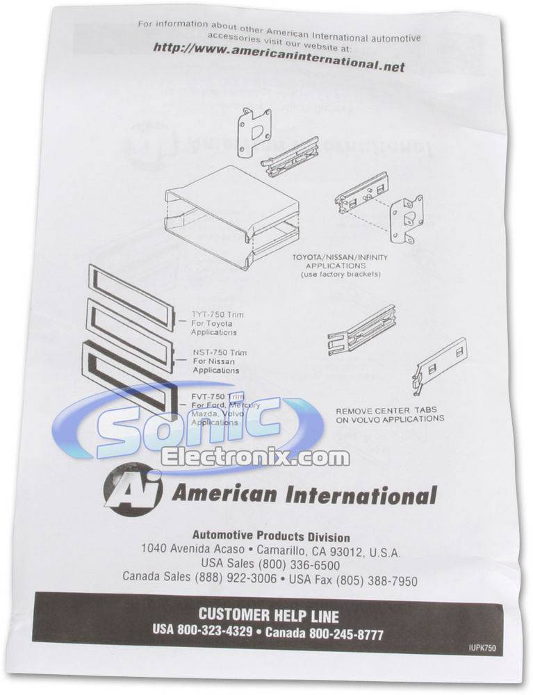 American International UP-K750 Image 2