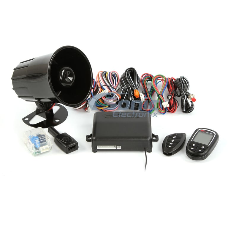 Encore E4 2-way Keyless Entry Car Alarm and 4-Door Power Lock Kit Image 14