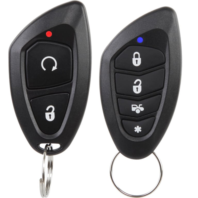Encore E5 Keyless Entry Remote Car Starter with 2-way Beep Confirmation and 2-Door Power Lock Kit Image 2