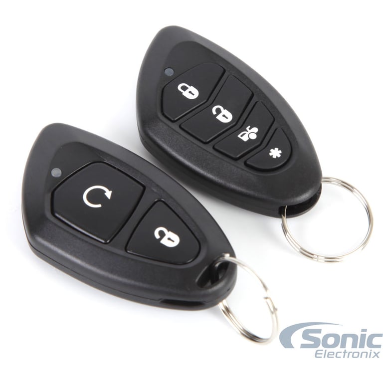 Encore E5 Keyless Entry Remote Car Starter with 2-way Beep Confirmation and 4-Door Power Lock Kit Image 5