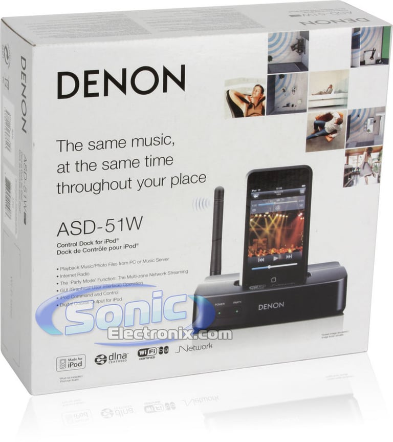 Denon ASD-51W (Black) Image 8