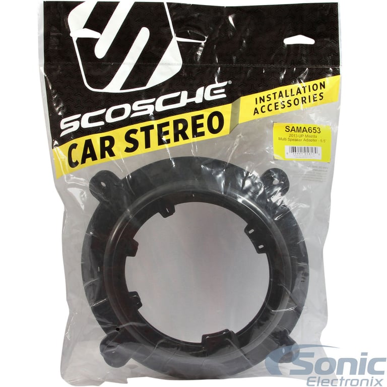 Scosche 2013-up 6-1/2" Mazda Multi Speaker Adapter (SAMA653) Image 3