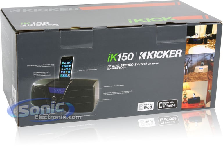 Kicker iK150 (Black 09iK150B) Image 11