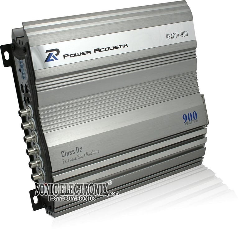 Power Acoustik REACT4-900 Image 1