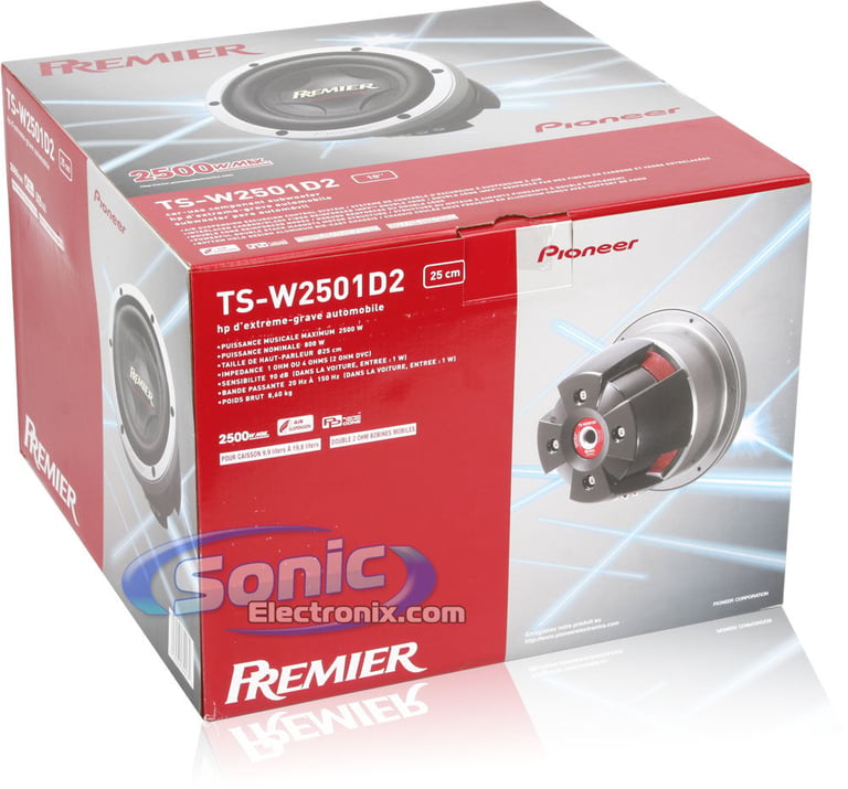 Pioneer Premier TS-W2501D2 Image 6