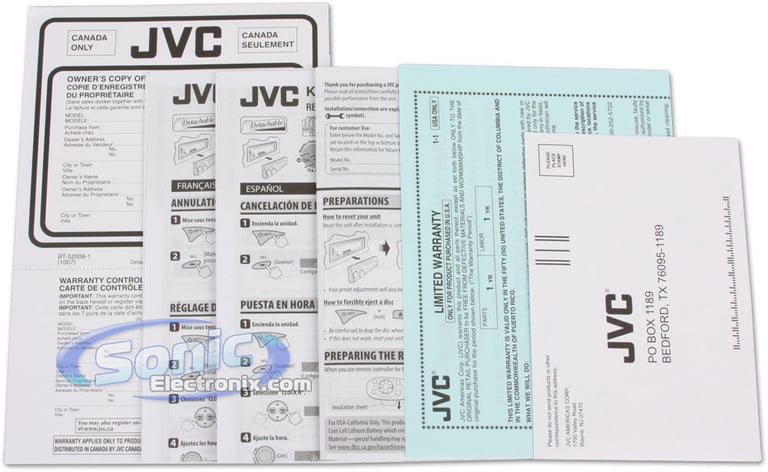 JVC KD-R210 Image 7