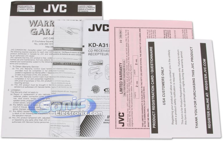 JVC Arsenal KD-A315 Image 7