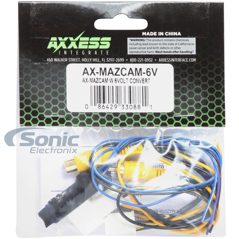 Axxess Mazda Backup Camera Harness (AX-MAZCAM-6V) Image 3