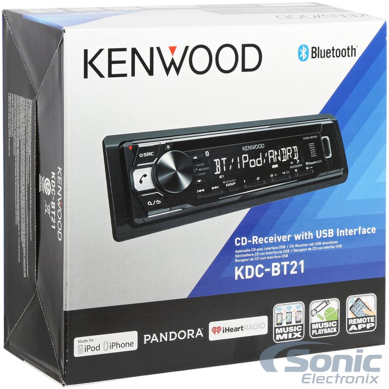 Kenwood KDC-BT21 Image 4