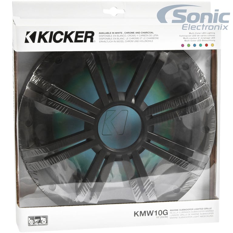 Kicker 43KMW10GLC (KMW10G, LED - Charcoal) Image 5