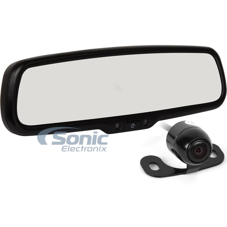 Vehicle Specific Package: Rearview Mirror + Flush Mount Back-Up Camera Image 1