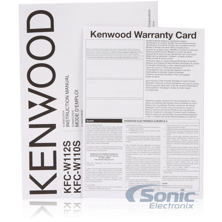 2600W Kenwood + Autotek Bass Package Image 7