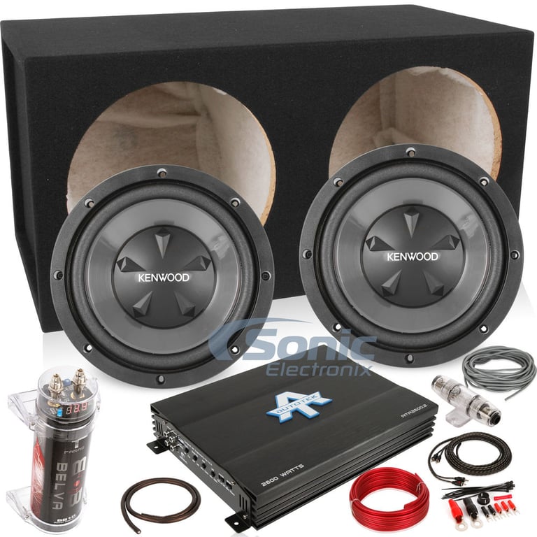 2600W Kenwood + Autotek Bass Package Image 1