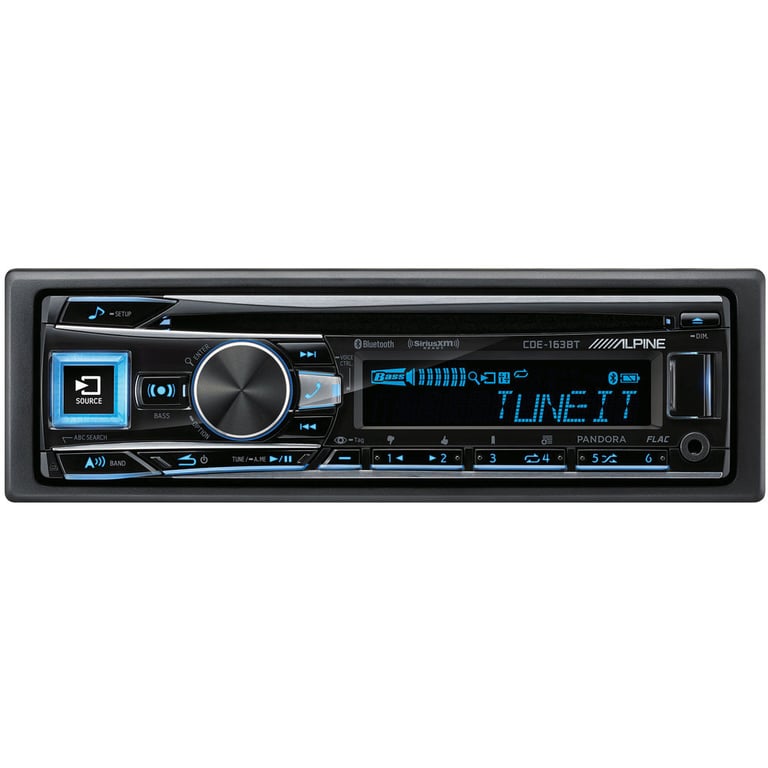 Alpine CDE-163BT with SiriusXM Tuner Image 2