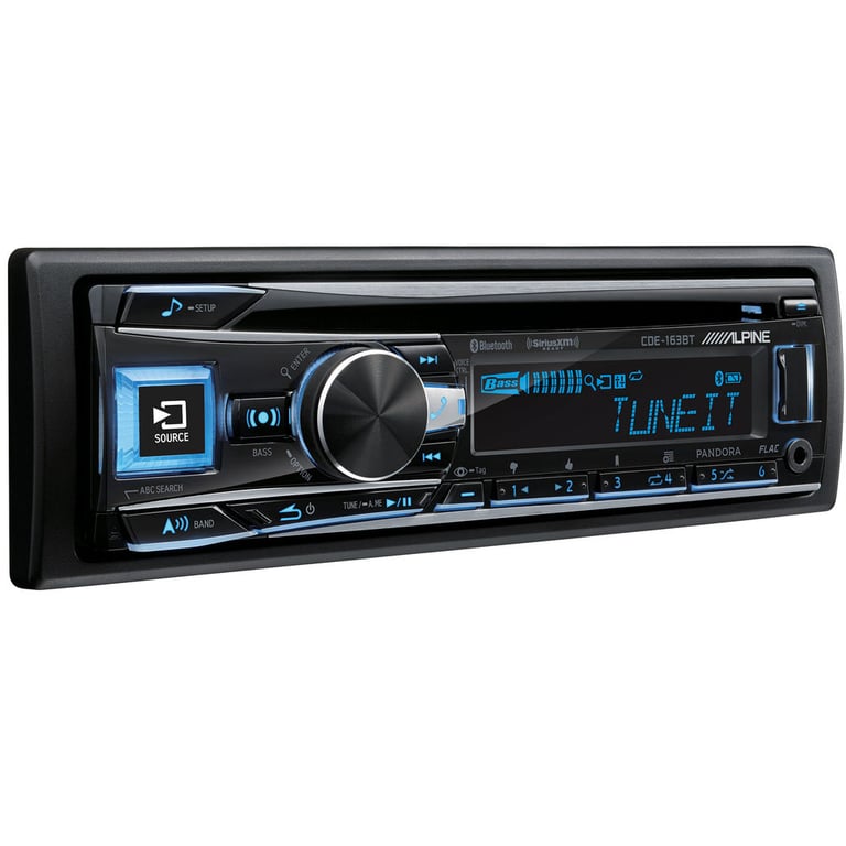 Alpine CDE-163BT with SiriusXM Tuner Image 3