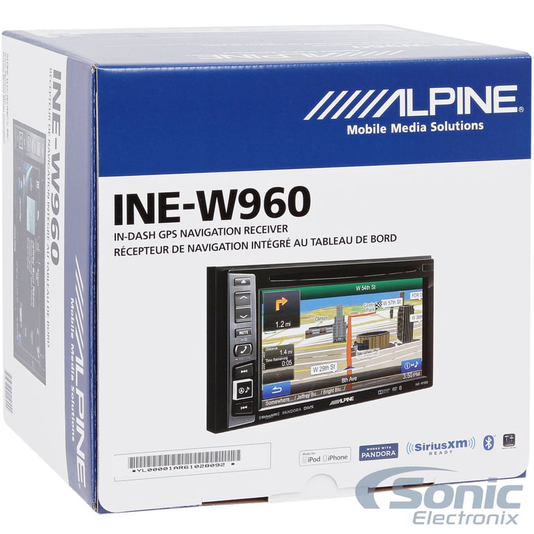 Alpine INE-W960 with SiriusXM Tuner + $70 Visa Card & 3 Months Free Service* Image 5