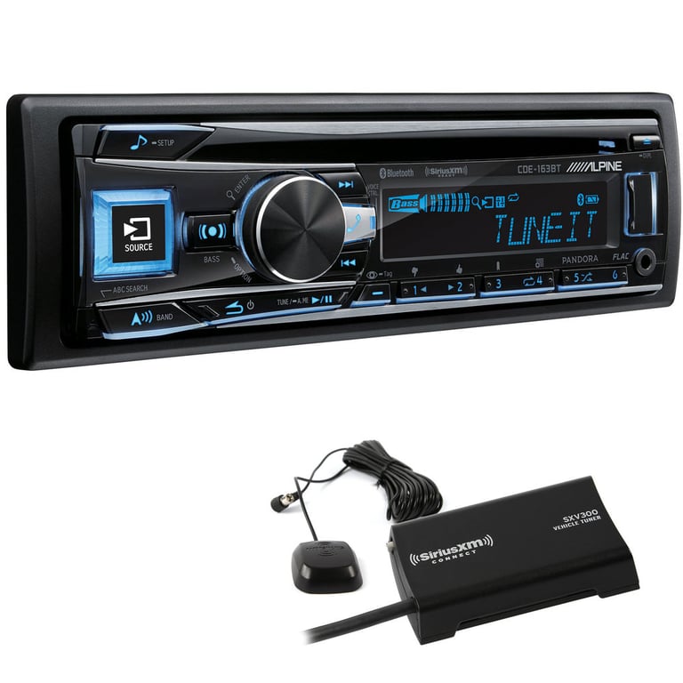 Alpine UTE-62BT with SiriusXM Tuner Image 1