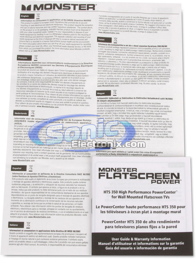 Monster Cable FS MP HTS 350 Image 7