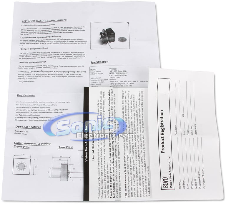 BOYO Vision VTK100N Image 7