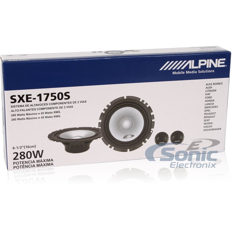 Alpine SXE-1750S Open Box Complete Image 9