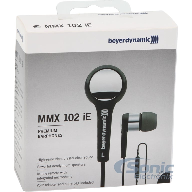 Beyerdynamic MMX 102 iE Black/Silver Open Box Complete Image 8