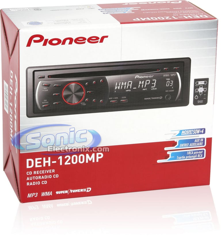 Pioneer DEH-1200MP Image 8
