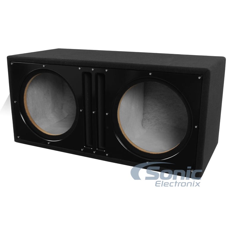 (2) Pioneer TS-W311D4 12" 400W RMS Subwoofers + Vented Enclosure + Speaker Wire Image 8