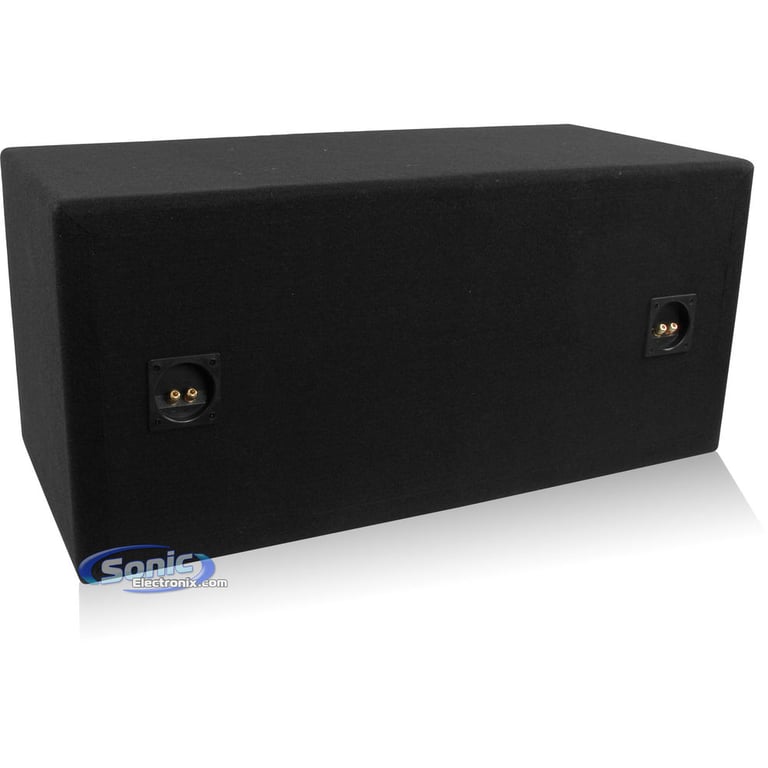 (2) Pioneer TS-W311D4 12" 400W RMS Subwoofers + Vented Enclosure + Speaker Wire Image 10