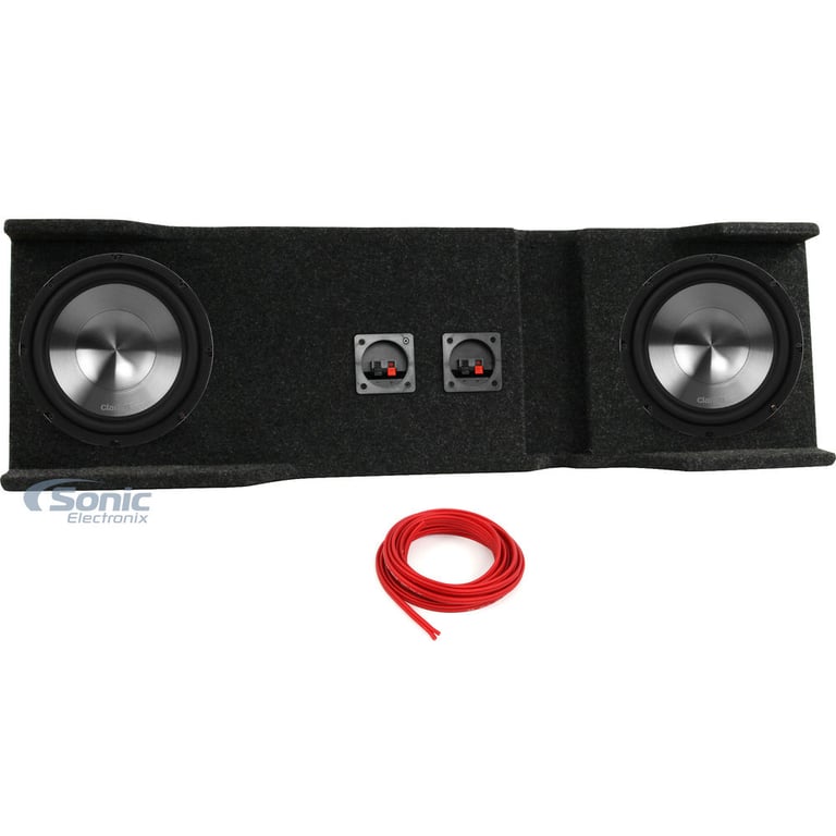 Loaded Clarion Dual Bass Package for Select 2000-06 Chevy Silverado/GMC Sierra Image 1