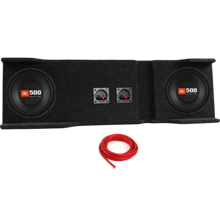 Loaded JBL Dual Bass Package for Select 2000-06 Chevy Silverado/GMC Sierra Image 1