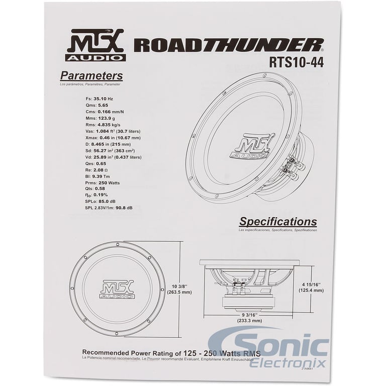 Loaded MTX Bass Package for Select 2004-08 Ford F-150 Trucks Image 7