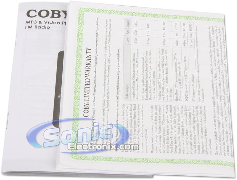 Coby MP610-4G (Black) Image 6