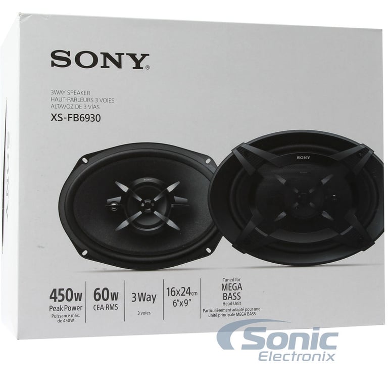 4) Sony XS-FB6930 (2 Pairs) Image 7