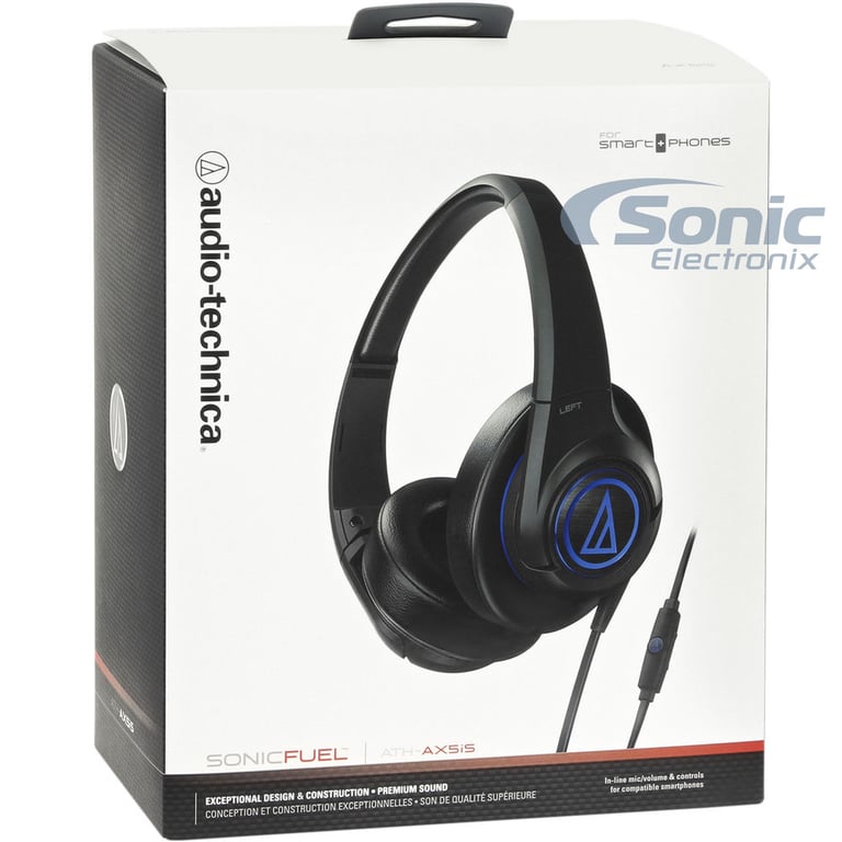 Audio-Technica SonicFuel ATH-AX5iS Black (ATH-AX5isbk) Image 9