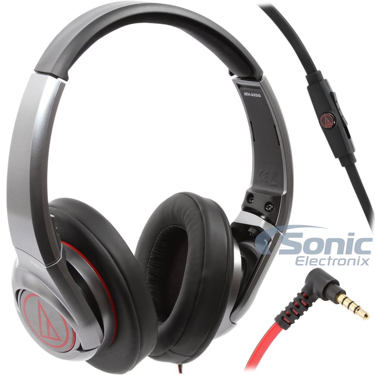 Audio-Technica SonicFuel ATH-AX5iS Gunmetal Gray (ATH-AX5isgm) Image 1