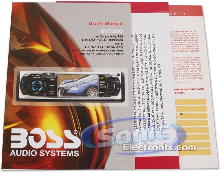 Boss BV7200 Image 11