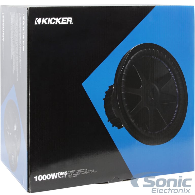 Kicker CompVX CVX152 (44CVX152) Open Box Image 6