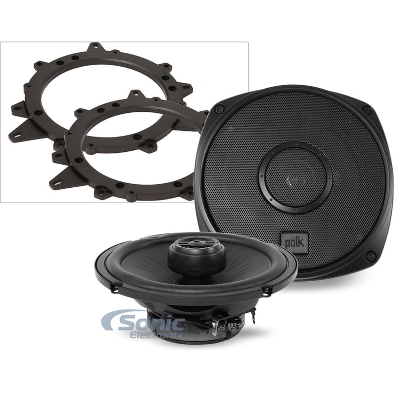 Polk Audio DXi651 6.5" Speaker Install Kit for Select 2005-15 GM Vehicles Image 2