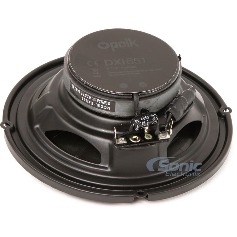 Polk Audio DXi651 6.5" Speaker Install Kit for Select 2005-15 GM Vehicles Image 6
