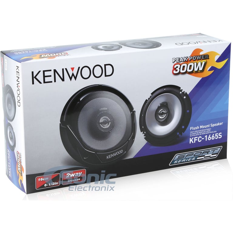 Kenwood KFC-1665S 6.5" Speaker Install Kit for Select 2005-15 GM Vehicles Image 9