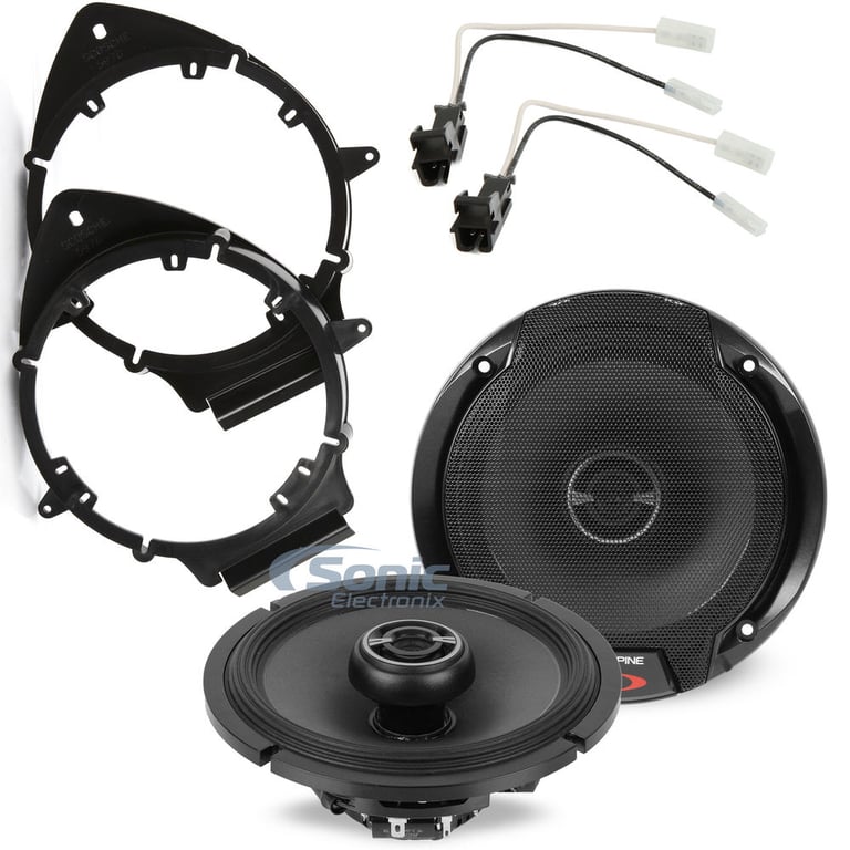 Alpine Type-R SPR-60 6.5" Speaker Install Kit for Select 2005-15 GM Vehicles Image 1