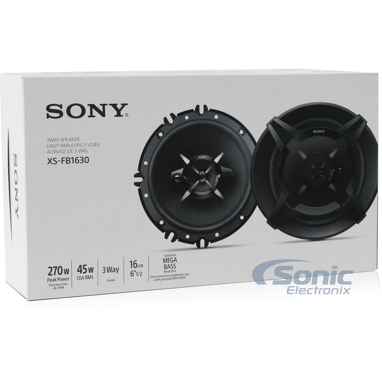 Sony XS-FB1630 + 6" x 9" Adapters Image 10