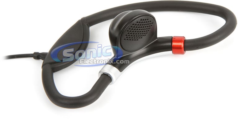 Sony MDRAS20J (MDR-AS20J) Active-Style Around Ear-Clip Sports Headphones - Black/Silver Image 4